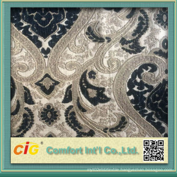 Chenille Upholstery Fabric for Sofa Cover (north American market)